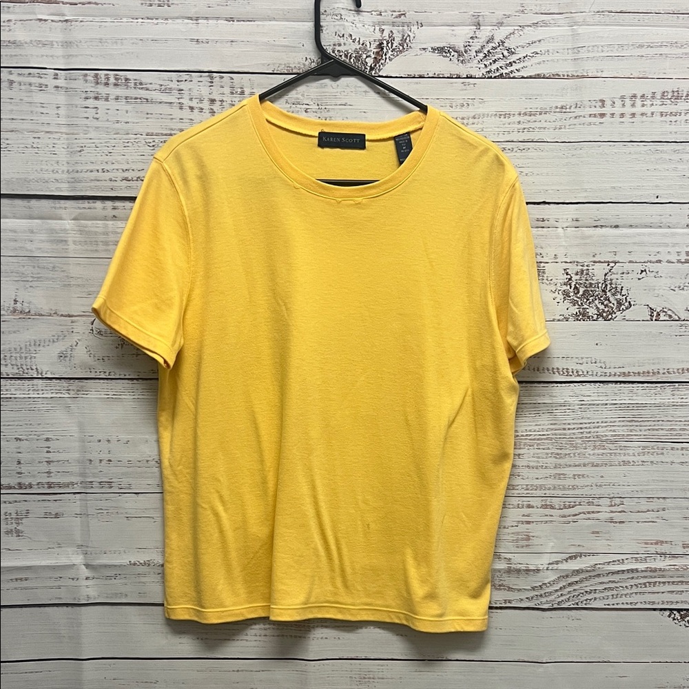 Karen Scott Yellow T-Shirt